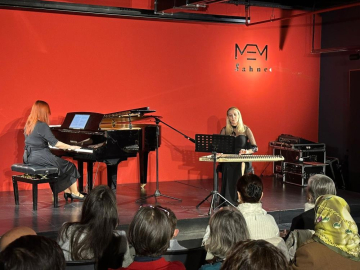 Nilüfer MEM’de kanun ve piyano yankılandı