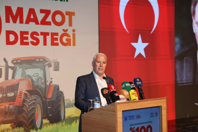Bursa Büyükşehir çiftçiye mazot desteğini yükseltti