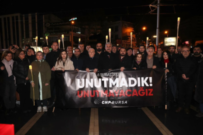 CHP Bursa’dan 6 Şubat anması