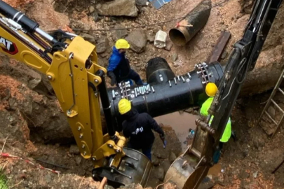 Bursa Büyükşehir Belediyesi, altyapı çalışmalarını sürdürüyor