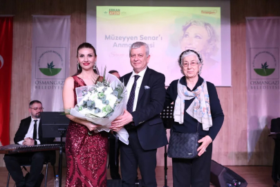 Cumhuriyet Divası Müzeyyen Senar Osmangazi’de şarkılarla anıldı