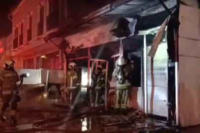 Osmangazi’de iş yeri yangını: Dükkan kullanılamaz hale geldi