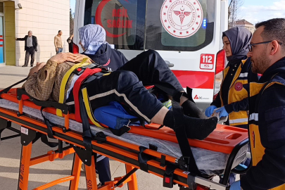 Bursa'da tamir ettiği traktörün altında kalan şoför ağır yaralandı