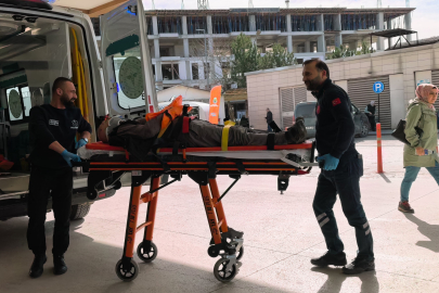 İnegöl'de  ceviz ağacından düşen yaşlı adam ağır yaralandı