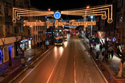 Ramazan mahyaları Bursa’yı aydınlattı