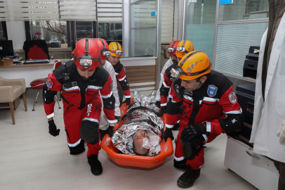 BUSKi'den gerçeği aratmayan tatbikat