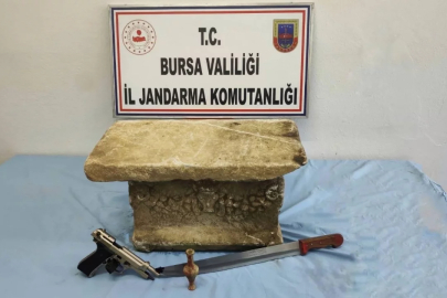 Bursa'da tarihi eser kaçakçılarına operasyon