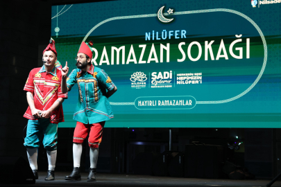 Ramazan’ın ruhu Nilüfer Ramazan Sokağı’nda yaşanıyor 