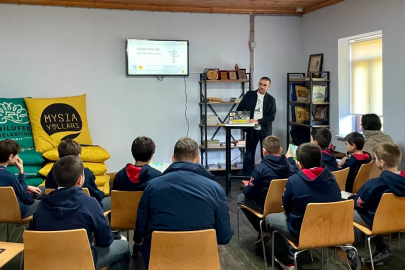 Nilüfer'de öğrenciler Ertan Ayçetin Bisikletevi'nde Mysia Yolları'nı tanıdı