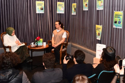 Osmangazi'de Girişimci Kafası Söyleşisi'nin en genç konuğu, Emir Taha Çelik oldu