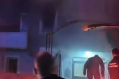 Bursa’da apartman dairesi alev alev yandı