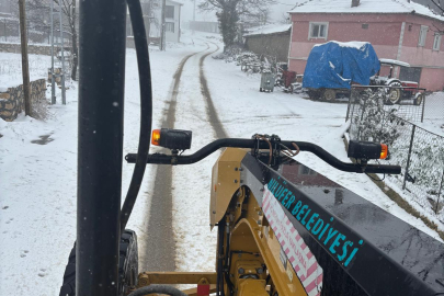 Nilüfer’de kar mesaisi