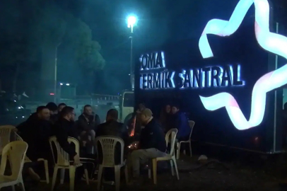 Soma'da 87 işçi için başlatılan eylem sürüyor