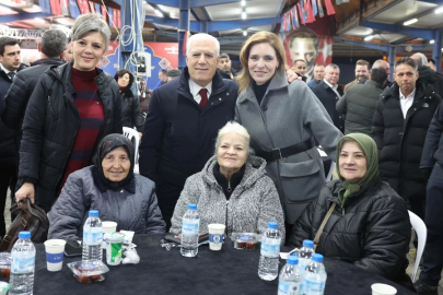 Bursa Büyükşehir'in kardeşlik sofrası Karacabey'de kuruldu