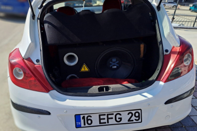 Bursa'da araçta ses sistemi bulunan sürücüye ceza yağdı