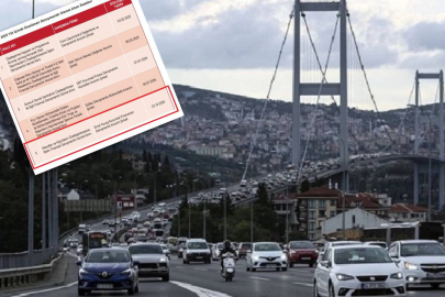 CHP'li Akay, köprü ve otoyolların özelleştirme sürecine ilişkin resmi belgeyi paylaştı