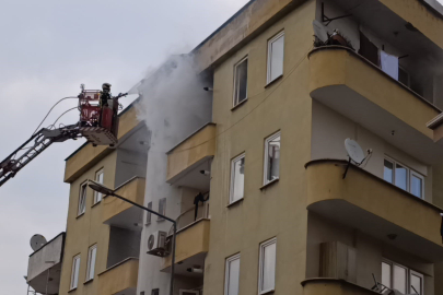 İnegöl’de iftar hazırlığı yangına sebep oldu