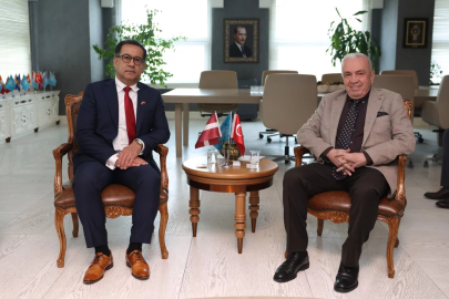 Letonya Büyükelçisi'nden Nilüfer Belediyesi'ne ziyaret