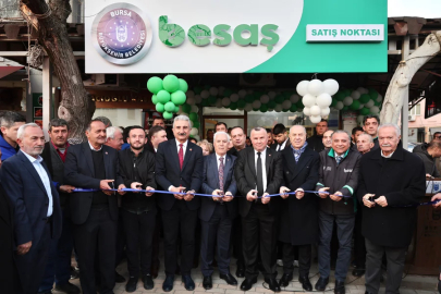 BESAŞ, Orhaneli'de ilk satış noktasını hizmete açtı