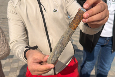 İznik Gölü kıyısında top mermisi bulundu