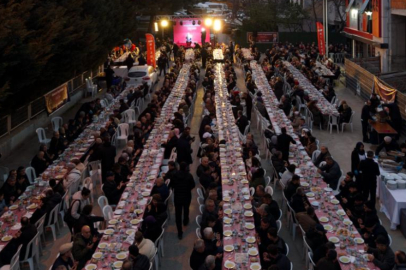 CHP Nilüfer'den 2500 kişilik sokak iftarı
