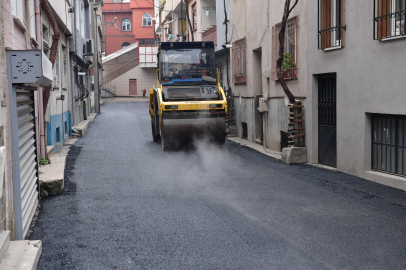 Osmangazi’de sokaklardaki yollar yenileniyor