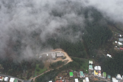 Uludağ'dan inen sis Bursa'yı sardı