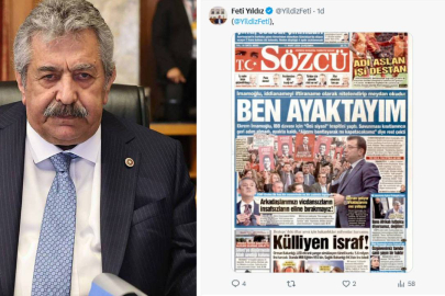 MHP'li Feti Yıldız'dan İmamoğlu manşetli paylaşım