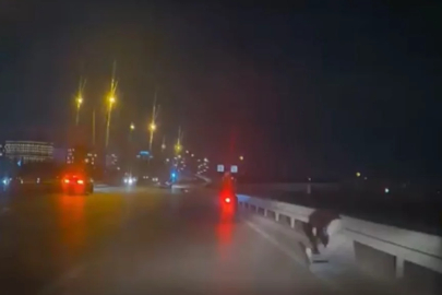 Bursa'da motosiklet kazası: Sürücü yola savruldu