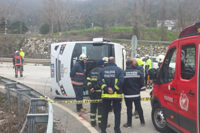 Yalova-Bursa yolunda feci kaza! 57 yaşındaki kadın hayatını kaybetti, 20 yaralı