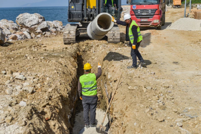 Bursa Büyükşehir, Gemlik'te altyapıyı güçlendiriyor