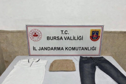 Bursa'da pantolon ve tişörte emdirilmiş uyuşturucuyu cezaevine sokmaya çalıştı