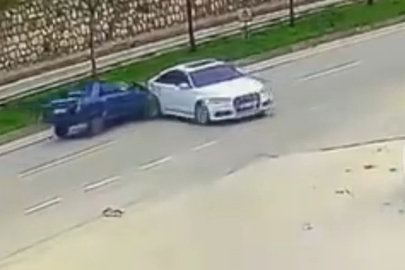 Bursa'da sürücüsüz araç kazaya neden oldu