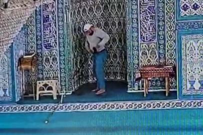 Mudanya’da balık oltalı hırsız camilerden mikrofon çaldı