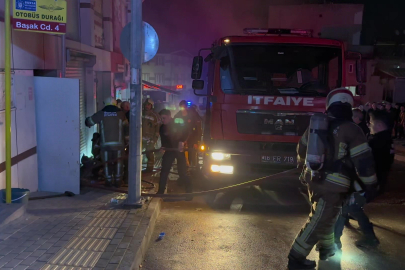 Yıldırım'da depoda korkutan yangın