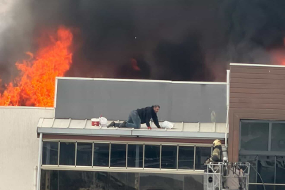 Bursa'da 8 katlı sitede can pazarı: 2 işçi kurtarıldı