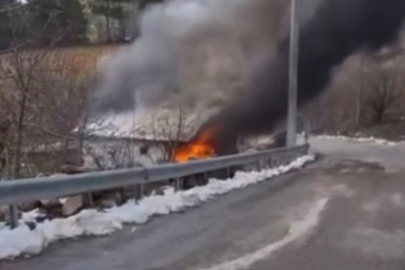 Bursa'da bağ evinde korkutan yangın