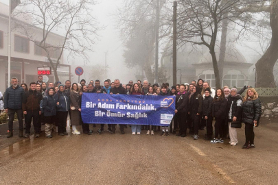 Nilüfer Belediyesi ve ONKODAY’dan kansere karşı farkındalık yürüyüşü