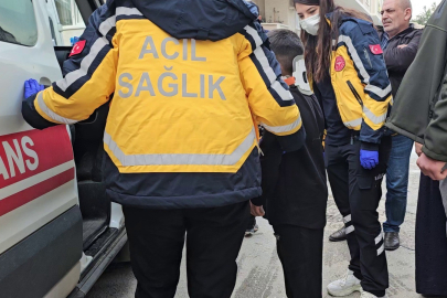 Nilüfer’de bisikletli çocuklara otomobil çarptı