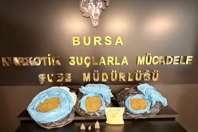 Bursa'da çekicinin zulasında 16 kilo uyuşturucu çıktı