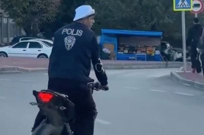 Bursa'da polis yeleği giyen maganda cezadan kaçamadı