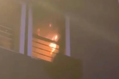 Bursa'da otel odasındaki yangın itfaiye ve 112'yi alarma geçirdi