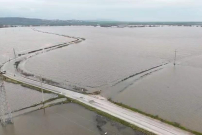 Karacabey'de 10 bin dönümden fazla tarım arazisi sular altında kaldı