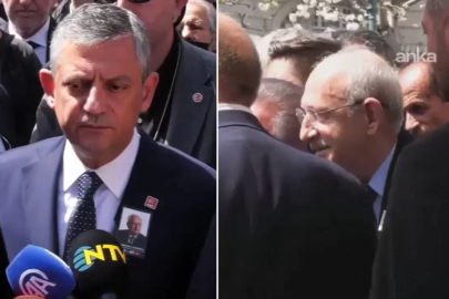 Kılıçdaroğlu, Hüsamettin Cindoruk'un cenazesinde Özgür Özel ile tokalaşmadı