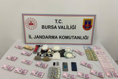 Bursa’da kilolarca  uyuşturucu  madde ele geçirildi, 2 kişi tutuklandı