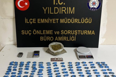Bursa’da uyuşturucu operasyonu: Gizli bölmede yakalandı