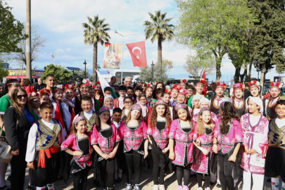 Mudanya'da 23 Nisan coşkusu