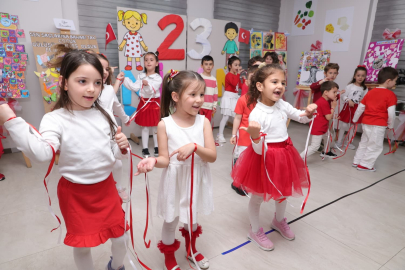 Osmangazi Belediyesi’nin kreşlerinde 23 Nisan sevinci