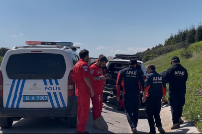 Bursa’da “otobana çocuk bırakıldı” ihbarı ekipleri alarma geçirdi