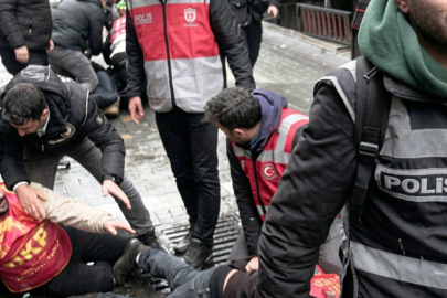 Taksim'e yürümek isteyenlere gözaltı